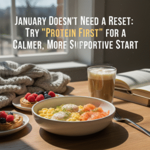 Why Weight Loss Feels Harder Now—and the One Habit to Start With: Protein First